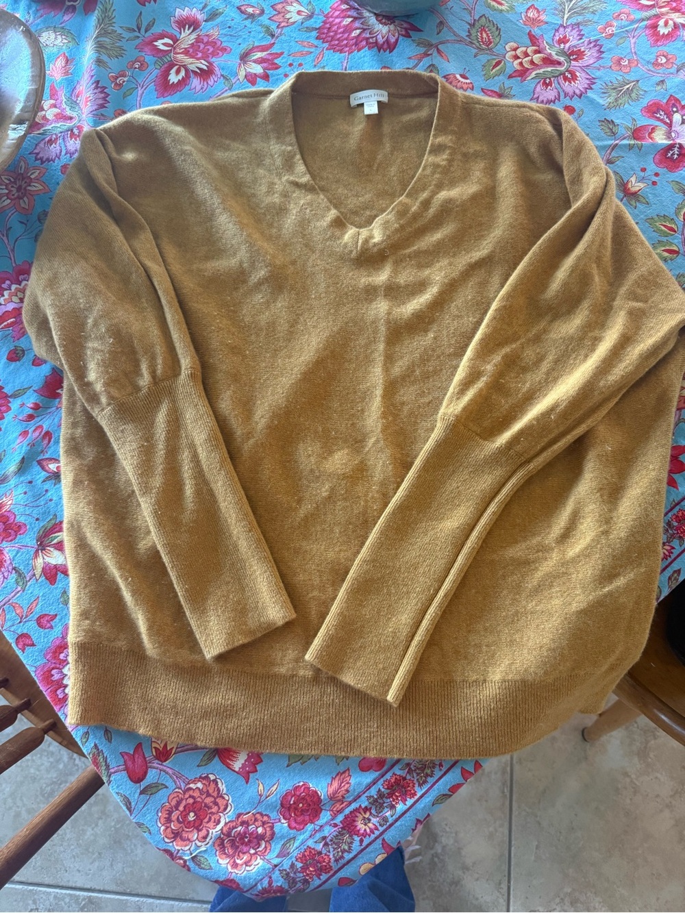 Garnet Hill Sweater *tiny imperfection*